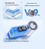 X688 Turbo Mini Handheld Fan - USB Rechargeable, Long-Lasting Battery, Powerful & Portable for Outdoor Use.