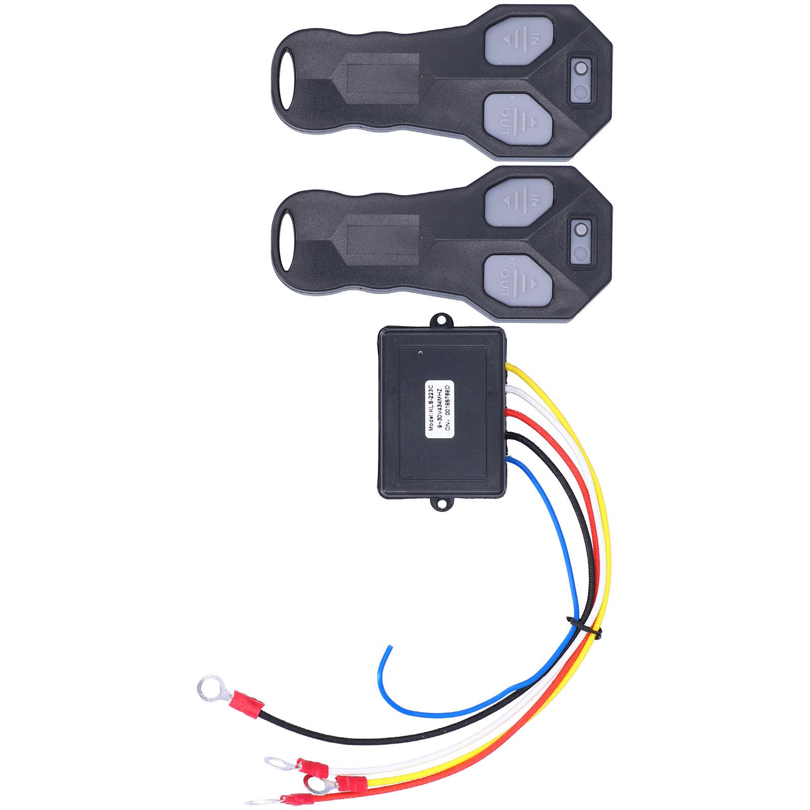 

2 шт. беспроводной пульт дистанционного управления лебедкой 12 В электрическая замена для Jeep ATV Truck Universal