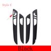 For Mercedes Benz ML GLE GL Class GLS320 400 2012-2019 Car ABS Black Interior Door Decoration Panel Cover Trim Accessories