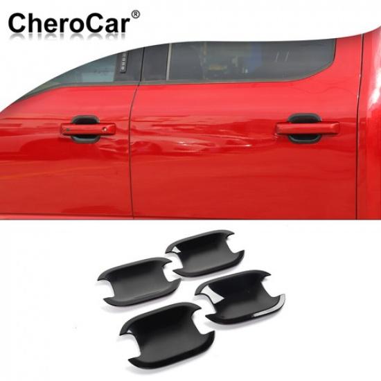 4X Exterior Door Handle Bowl Decor Cover Trim Accessories For Ford F-150 -23