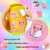 50 Cartoon Cute Pink Pig Pig Graffiti Stickers Korean Version Ins Style Girl Pink Pig Stickers