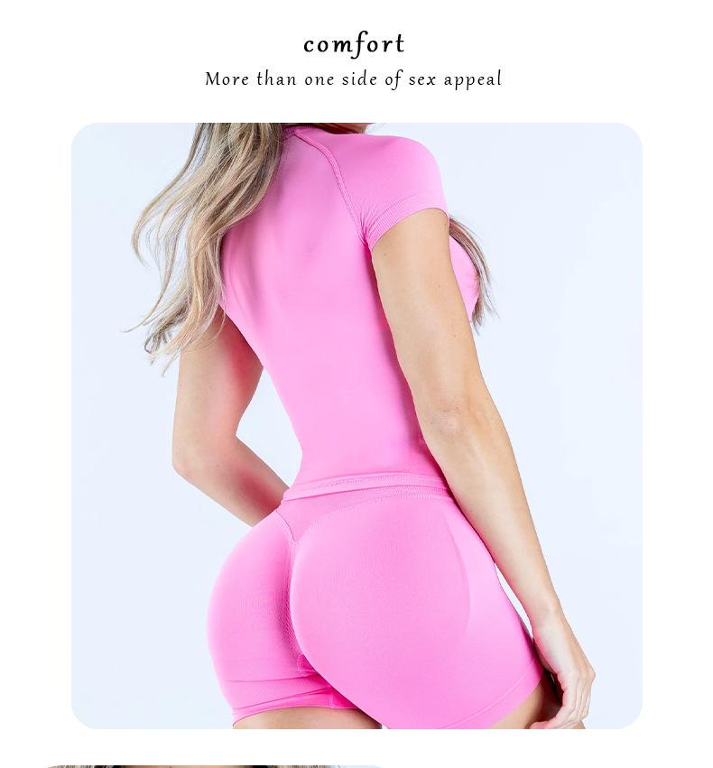 DFYNE Damen Schnelltrocknendes Nahtloses Yoga & Lauf Top - Feuchtigkeitstransportierend, Hochelastische Sportbekleidung