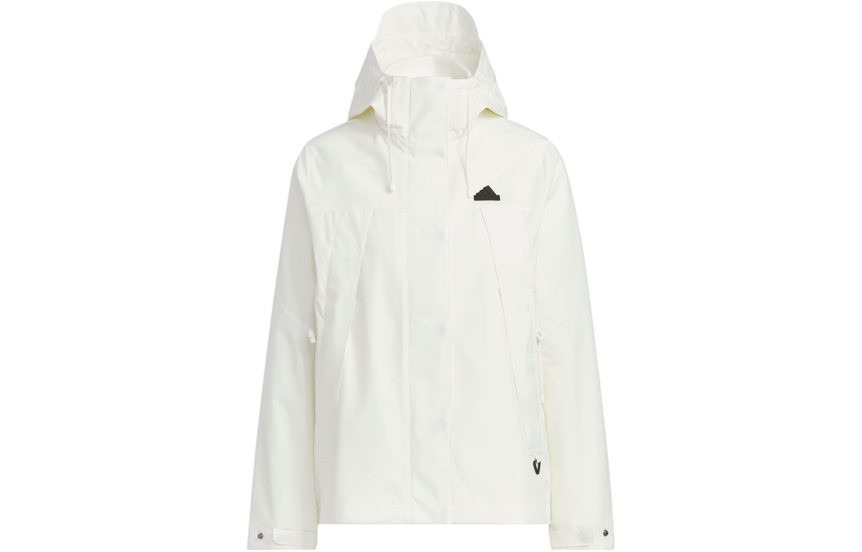 Adidas CITY ESCAPE 3 in 1 Fleece Jacket Jackets & Coats Women s Jade White JF6659 L