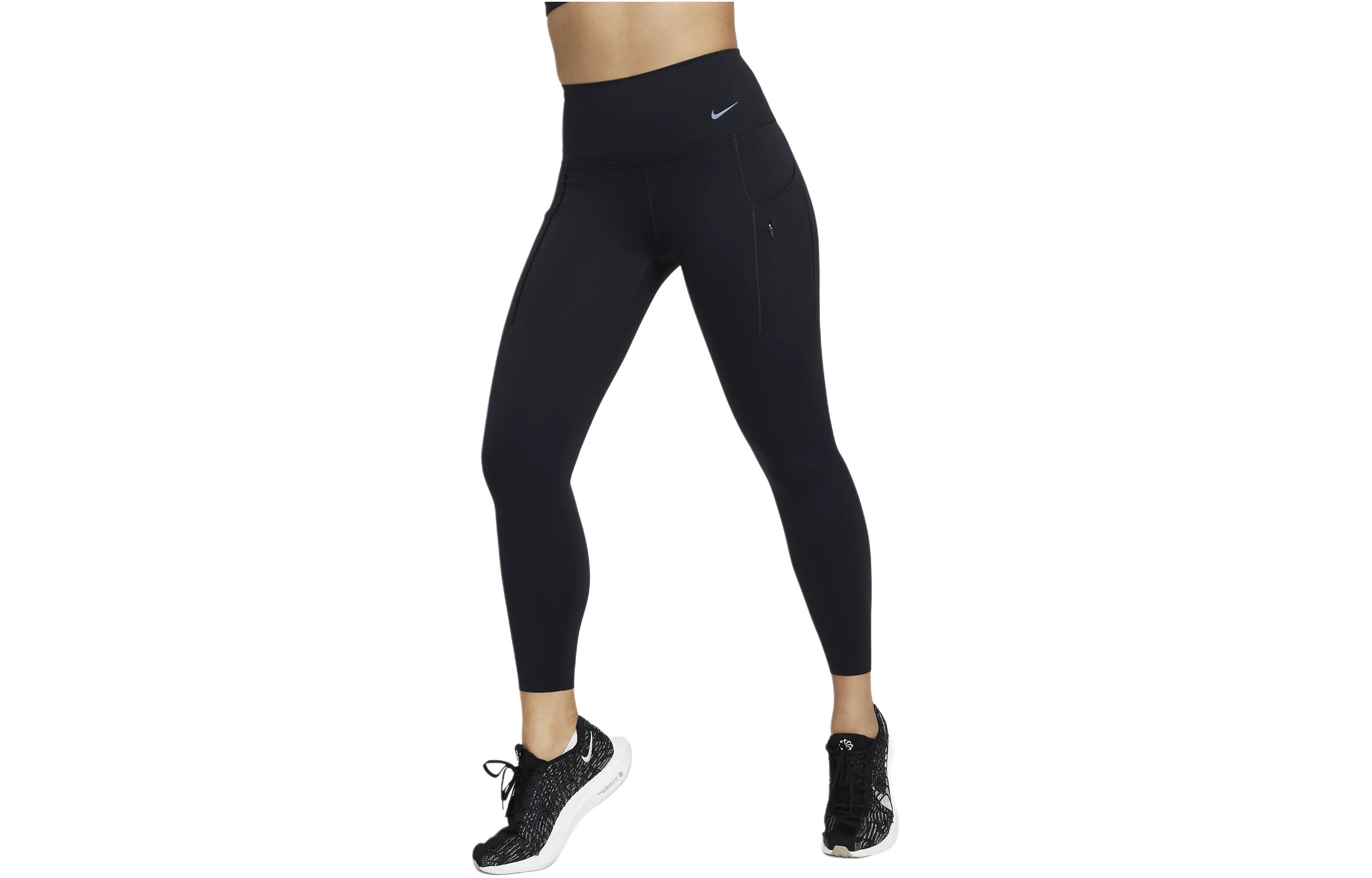 Nike Go Women s Therma-FIT High-Waisted 7/8 Leggings With Pockets FB8848-010 M