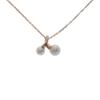 MIKIMOTO PP-20496I Necklace K18 Pink Gold Women