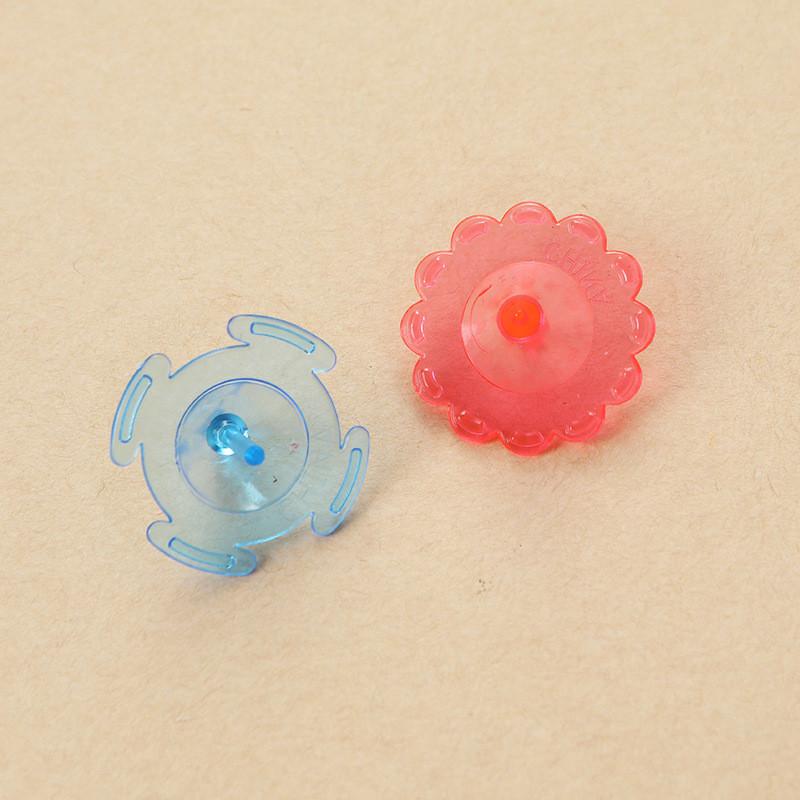 Twist Hand Kids Transparent Gyroscope With Clear Material For Collection Play