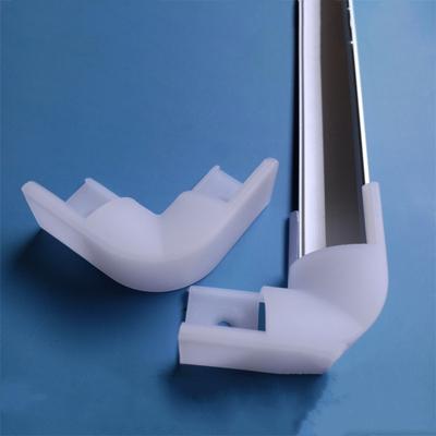 90/180-Grad-Eckverbinder 16 * 16 mm 17,5 * 7 mm LED-Aluminiumprofilverbinder unter dem Schrank U-Form V-Form Bar Light Link