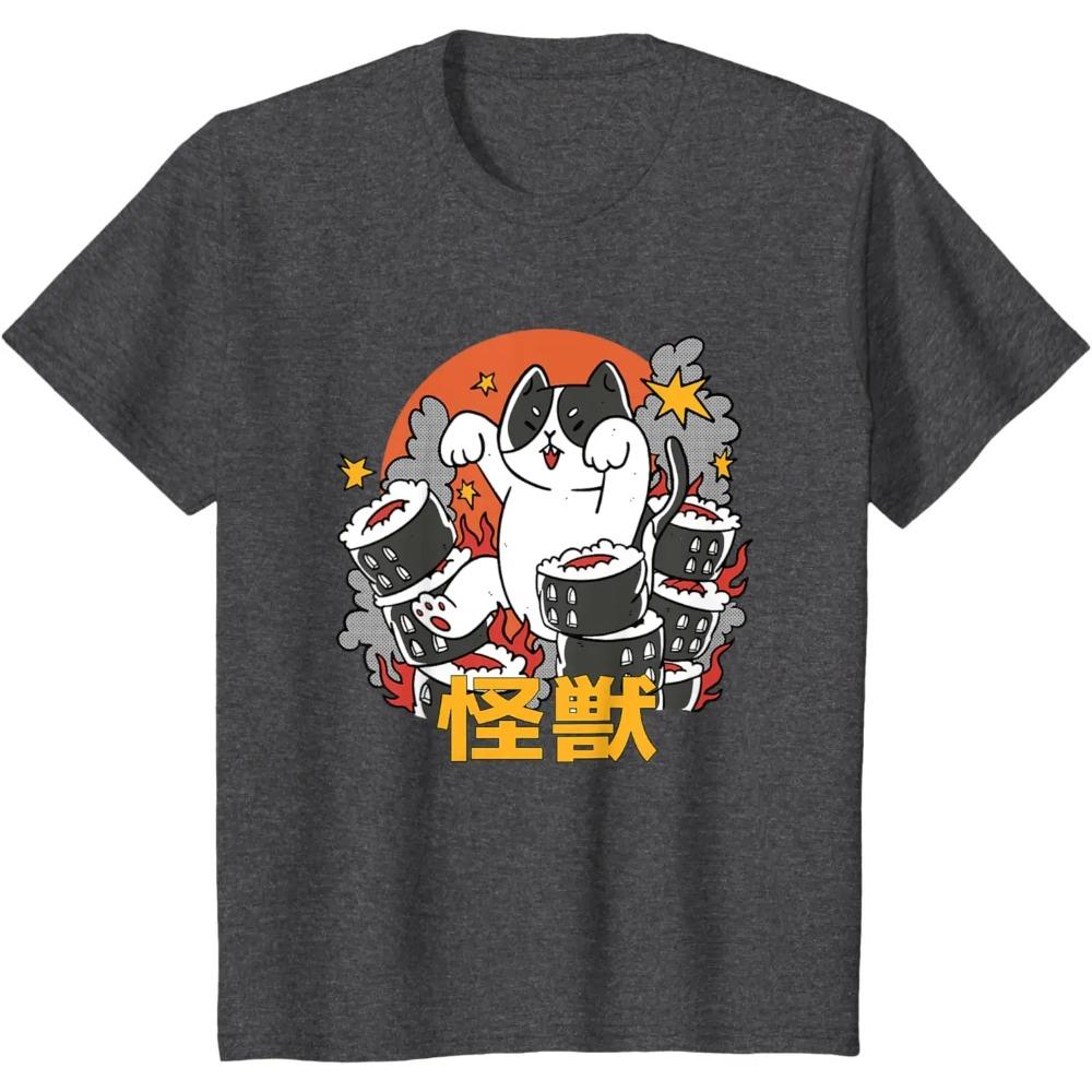 T-Shirt Summer Men 100% Cotton Casual High Street Oversized Loose Breathable T Shirts