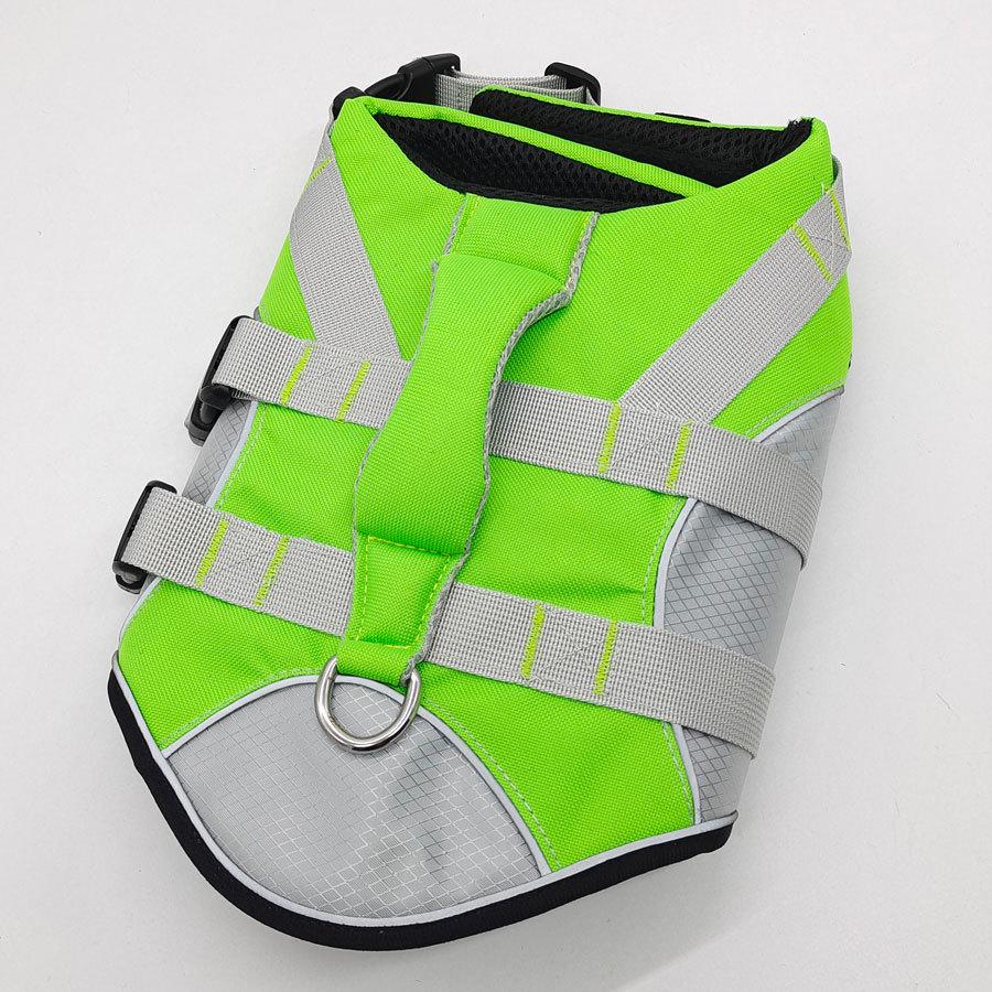 New Multi-Color Pet Summer Life Jacket: High Buoyancy Dog Swimsuit Vest