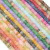 1 String 5X8Mm Glass Beads Colorful Abacus Flat Round Loose Beads For Jwelry Making Diy Crafts Bracelets Necklace Accessories