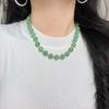 10Mm Noble Wizard Of Oz Dongling Jade Design Sense Necklace Clavicle Chain