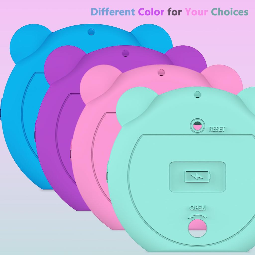 BCWXION Silica Gel Protective Cover for TAKARA TOMY Puniruns Waterproof Dustproof Lightweight Shockproof Odorless Durable Soft (Purple)