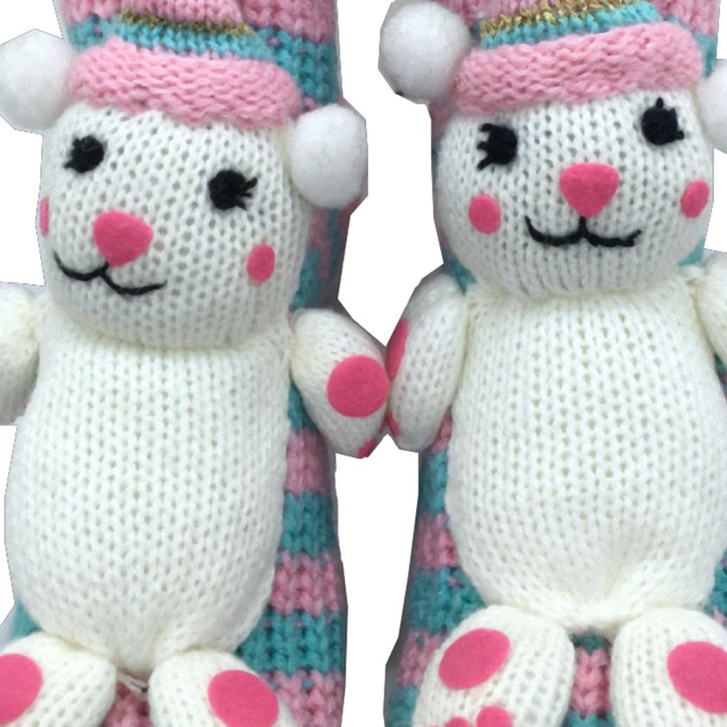 Long Stocking Stuffers Socks Household Anti-Skid Floor Slipper Sock Chunky Knit Thermal Thicken Warm Animal Socks for Christmas