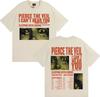 Pierce The Veil I Can't Hear You Tour 2025 Merch T Shirt Fashion Hip Hop Rock Music T-shirts Men Women Oversized Vintage T-shirt
