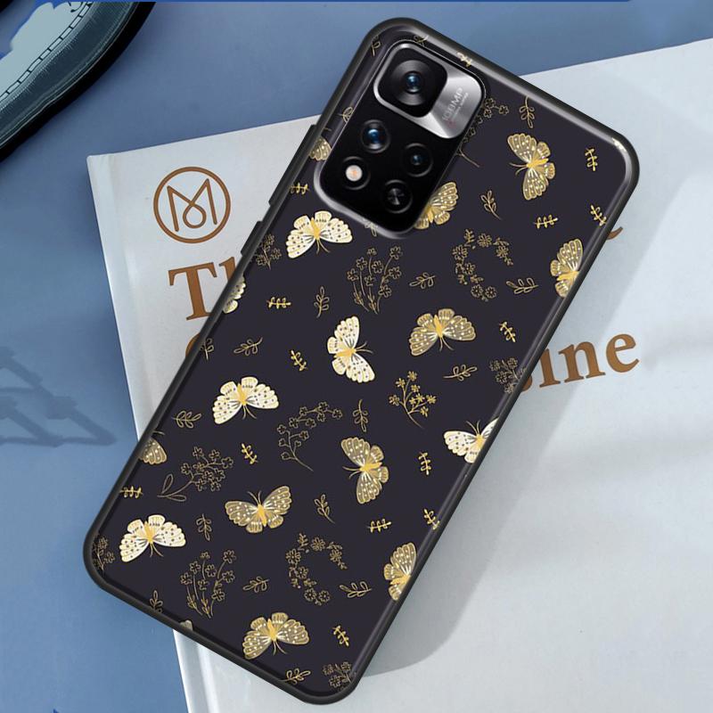 Luxury Butterfly Case For Xiaomi Redmi Note 13 12 11 9 10 14 Pro 9S 10S 11S 12S Redmi 14C 10C 12C 13C Cover