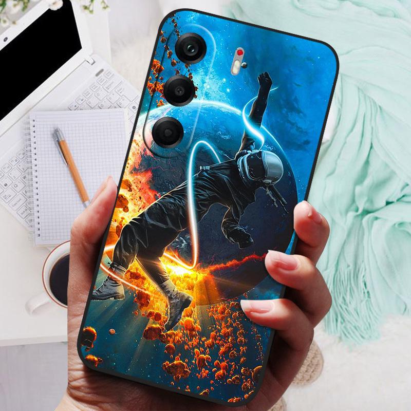 Für Tecno Camon 40 Pro Premier Hülle Löwe Wolf Silikon Weiche Rückabdeckung Für Tecno Camon40Pro 4G 5G Handyhülle Schutzhülle