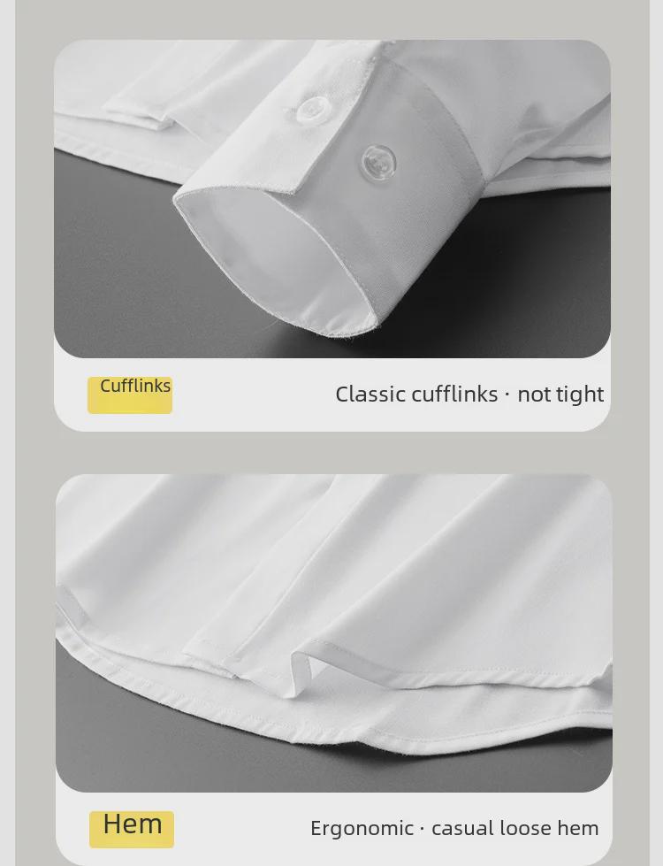 2024 Spring Trendy European Men's Slim Fit Non-Iron Shirts