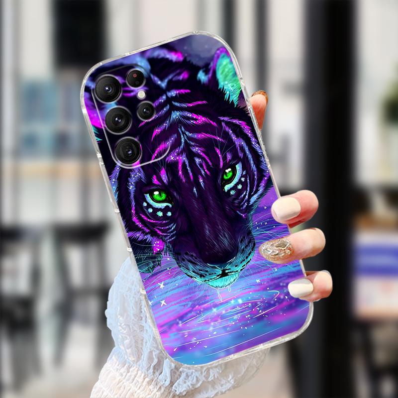 Clear Case For Samsung S25 S24 S23 S22 Ultra 5G Transparent Soft TPU Silicone Phone Cover For Galaxy S22 5G Protective Fundas