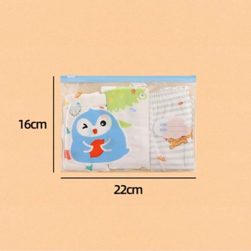 5 buc sac de depozitare cu desene animate, sac de ambalare impermeabil, geantă portabilă cu fermoar, geantă pentru exterior