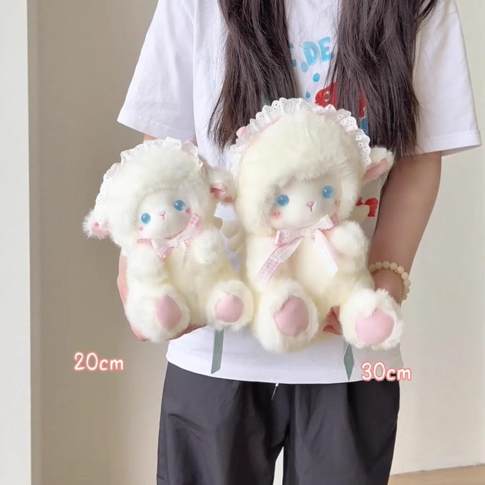 Plush Angel Sheep Toy With Soft Cotton Filling For Kids Birthday Gift