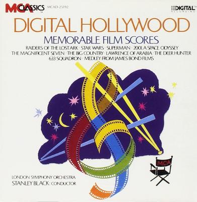CD LONDON SYMPHONY ORCHESTRA , CONDUCT - Digital Hollywood - Memorable Film  MCAD25192 MCA Classics 1988 US Soundtracks & Musicals Used