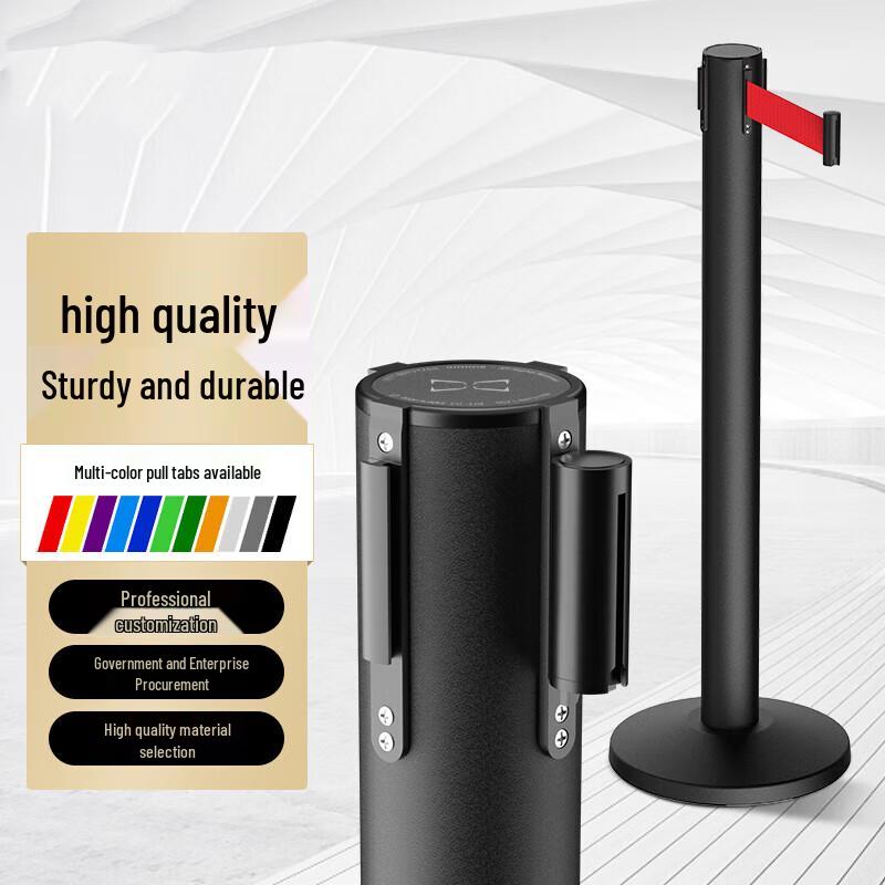 Retractable Queue Barrier Stanchion
