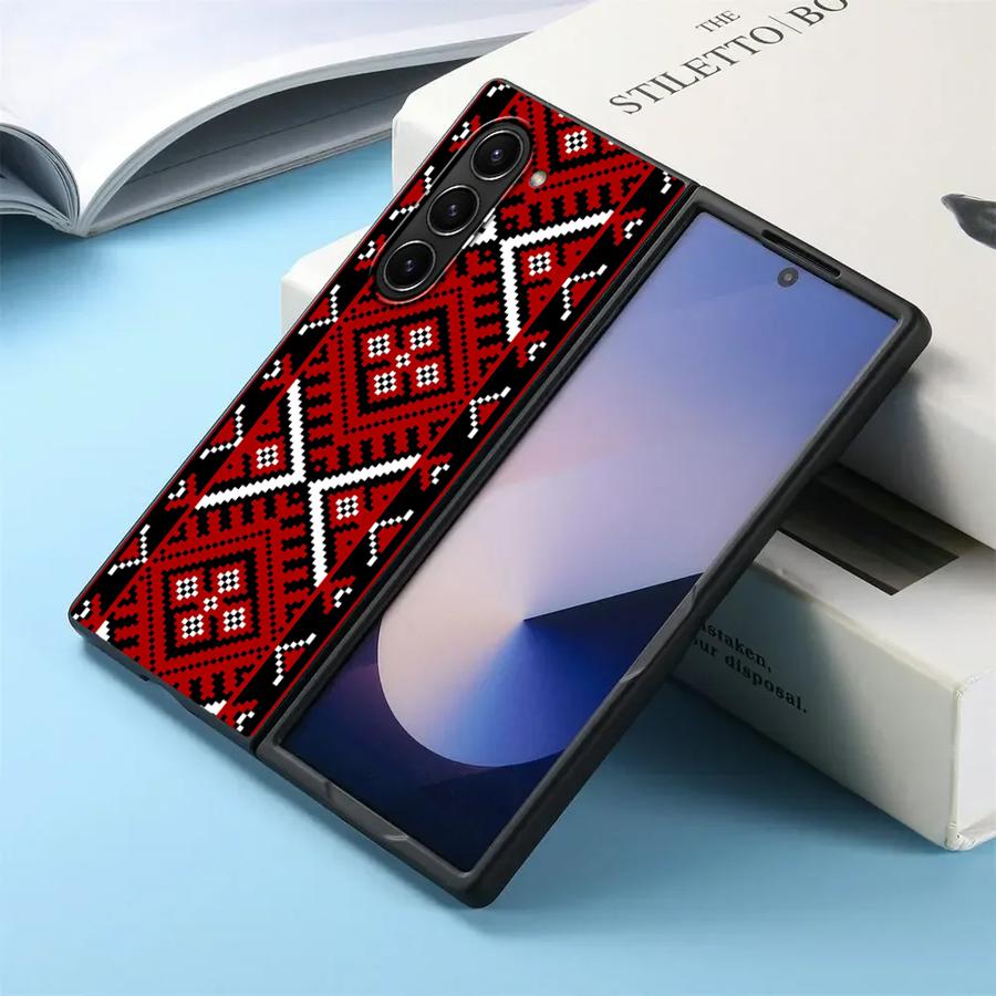 

Художественный узор Задняя крышка чехол для телефона для Samsung Galaxy ZFold6 ZFold4 Z Fold 7 6 5 4 3 ZFold5 ZFold3 ZFold7 Galaxy Z Fold4