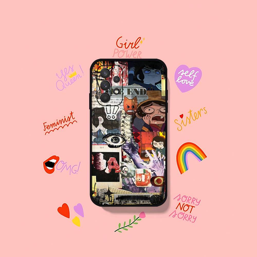 Cool H-Haunted Hotel Phone Case For Samsung Galaxy S25 S24 S23 S22 S21 FE Plus Ultra A13 A20 A32 A70 Black Cover