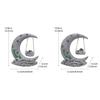 Pet Memorial Statue Dogs Cats TombstonesFigurine Resins Sculpture Garden Decors