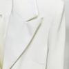 Modă de Designer Nouă de Stradă Principală Rochie Lungă Maxi cu Mânecă Lungă, Guler Crestat, Strasuri Diamante Mărgelată