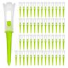 50Pcs/pack Golfs Tees Golfs Plastic Tees Golfs Base Support Tees Golfs Tees Driver Training Accessory Golfs Holder Set