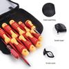 10-in-1 Insulated Electrician Screwdriver Set, Double-ended Chrome-vanadium Steel, Household Repair Tools