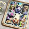 K-Anime Jojos Bizarres Adventures Phone Case For Samsung Galaxy A73,A72,A71,A70,A52,A51 Others Soft Black Cover