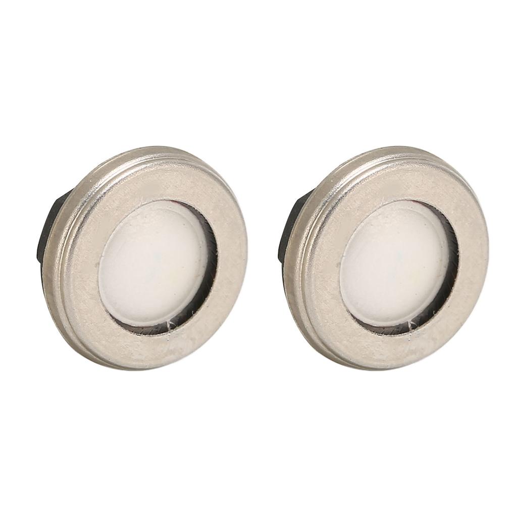 2pcs 10mm Headphone Speaker Driver Professional PU LCP Diaphragm Strong Bass DIY Replacement