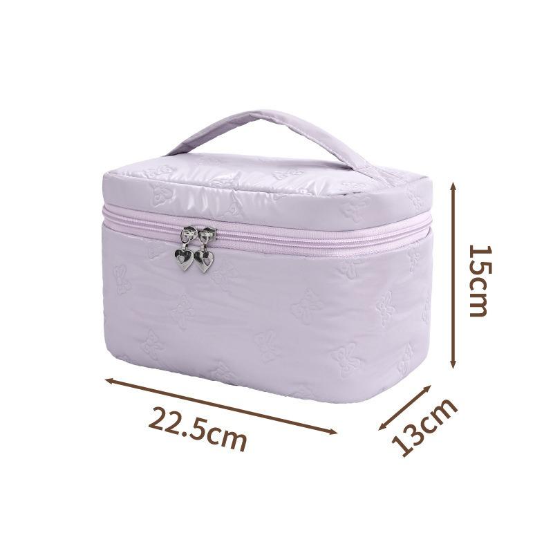 Large Capacity Waterproof Cosmetic Bag Travel Cube Makeup Organizer Bag