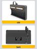 12-Slot Smart Charger for 18650, AA, AAA 3.7V Lithium Batteries with Universal Display