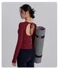 Backless Quick-Dry Slim Fit Long Sleeve Sports Top for Pilates & Yoga (Spring/Autumn)