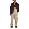 Nike Kids Swoosh Comfortable Soft Loose Versatile Jacket Kids Tops Burgundy Black FZ5388-652
