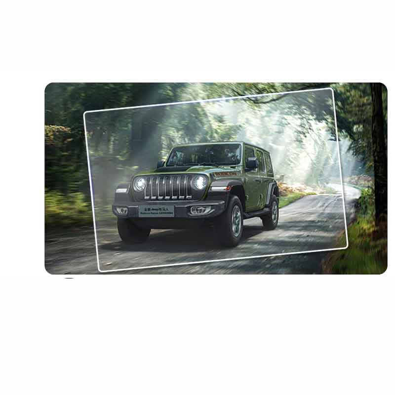 

7 Inch Tempered Glass Screen Protector For Jeep Wrangler JL Uconnect 2018 Car GPS Navigation Screen Protective