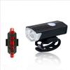 Bike Light Set Front Light with Taillight USB Rechargeable Easy To Install Night Lights 3 Modes Waterproof Bicycle Accessories