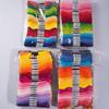 120-Color Hand-Embroidered Cotton Thread Set in Plastic Box for Cross Stitch & Sewing