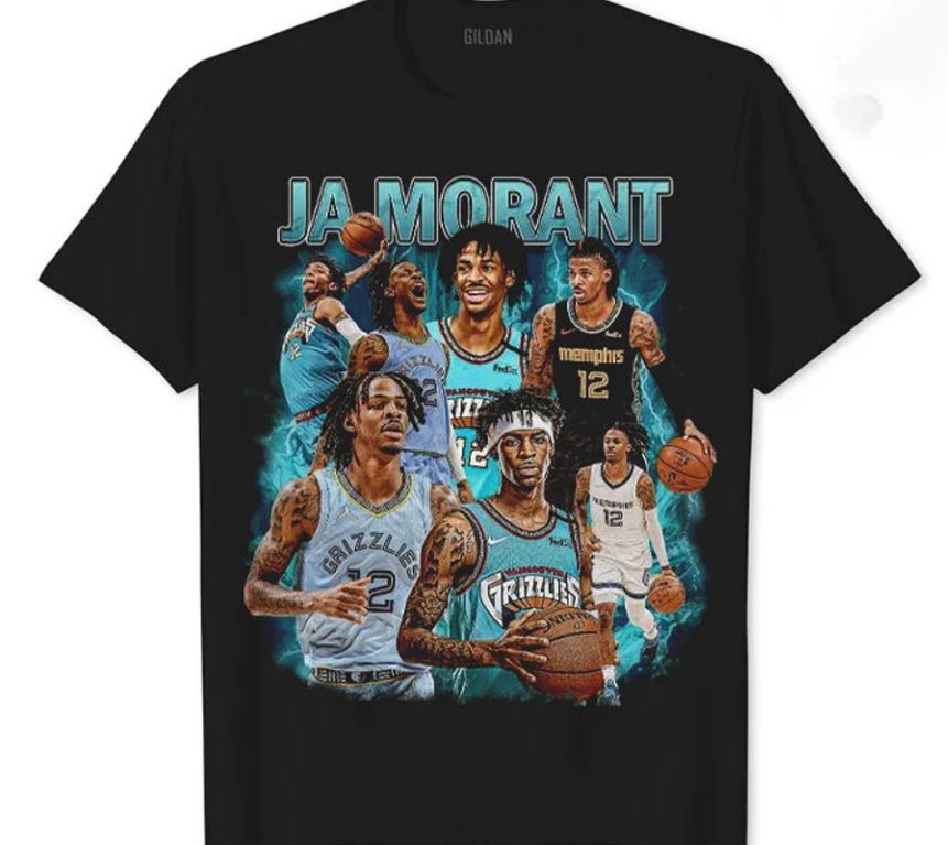 26 Ja Morant Vintage Shirt  Ja Morant 90s 80s Bootleg T-Shirt  Ja Morant MVP Shirt Unisex T-Shirt XXXL