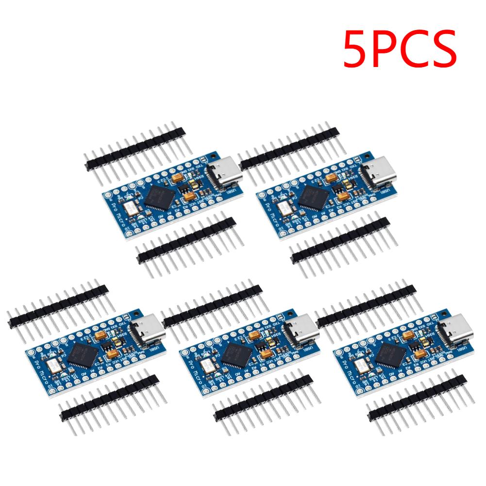 Pro Micro ATmega32U4 5V 16MHz Replace ATmega328 For arduino Pro Mini With 2 Row Pin Header For Leonardo Mini Usb Interface