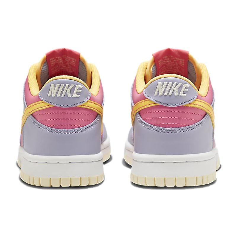 Nike Dunk Wildleder Sportlicher Komfort Langlebig Atmungsaktiv Low-Top Kinder-Sneaker Kinder-Sneaker Lila Pink DH9765-500
