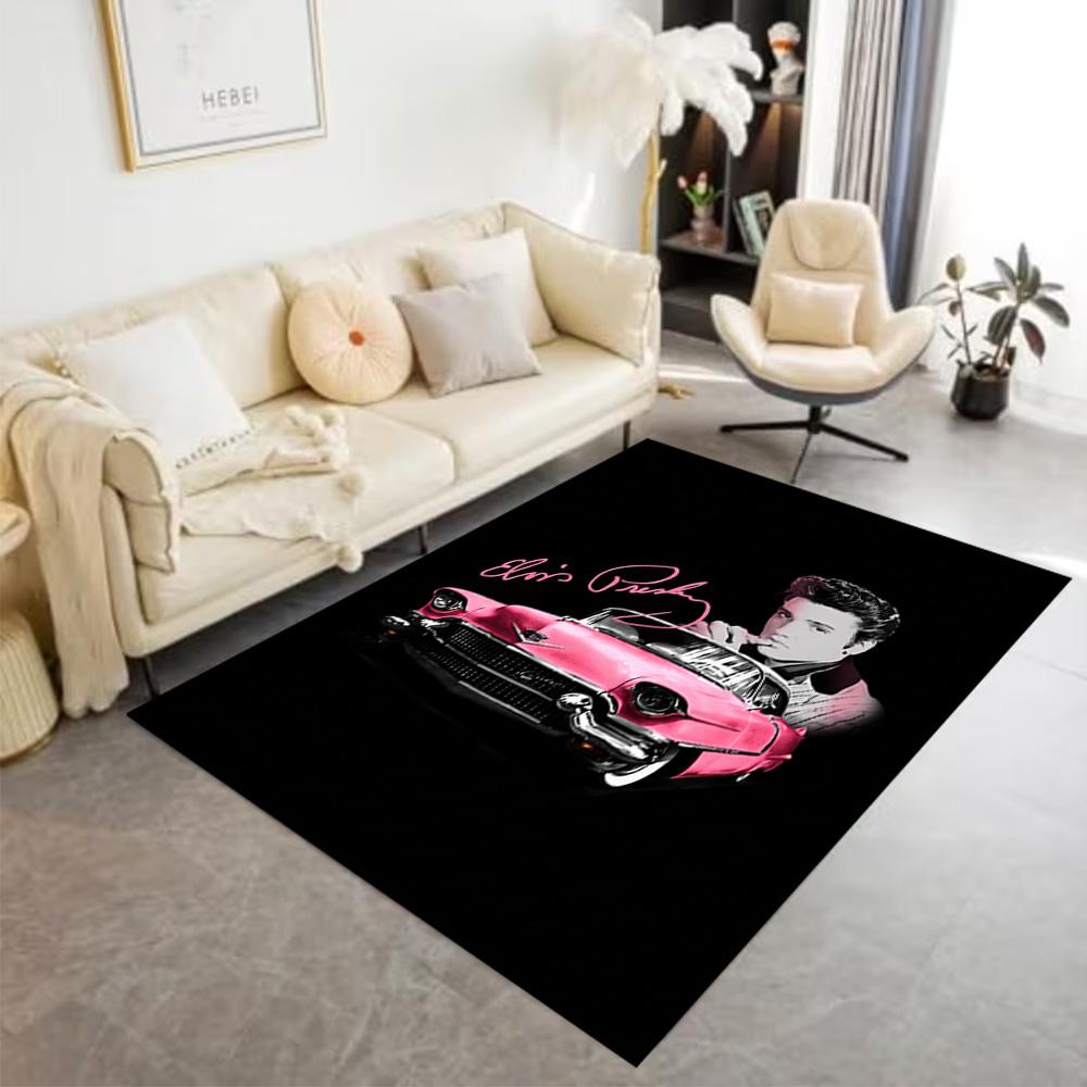 Elvis Presley Performance Floor Mat Design for Bedrooms Outdoor Living Rooms Playrooms Anti-slip Rug Decorate Offices Birthday/Christmas Gift