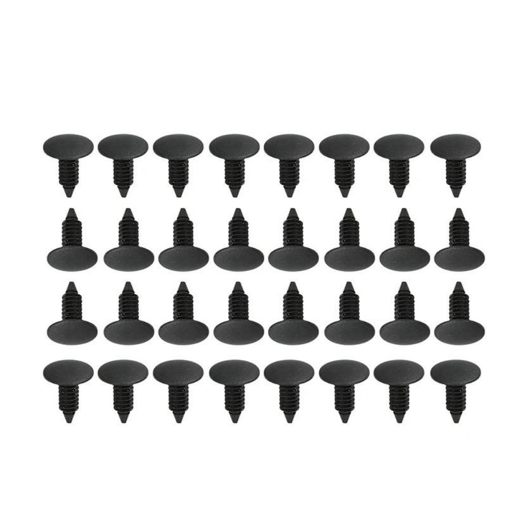 190 Stück Kfz-Befestigungsclips, Kotflügel-Drucknieten, Stoßstangen-Befestigungsclips für Türverkleidungen, universelle Kfz-Stoßstangen-Kotflügel-Befestigungsclips