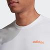Adidas Neo Letter Logo Print Simple Short Sleeve T-Shirt Men Tops White GD5383