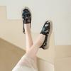 CRLAYDK Classic Loafers for Women Slip On Espadrilles Dressy Casual Lightweight Shoes Ladies Breathable Printed Soft Flats