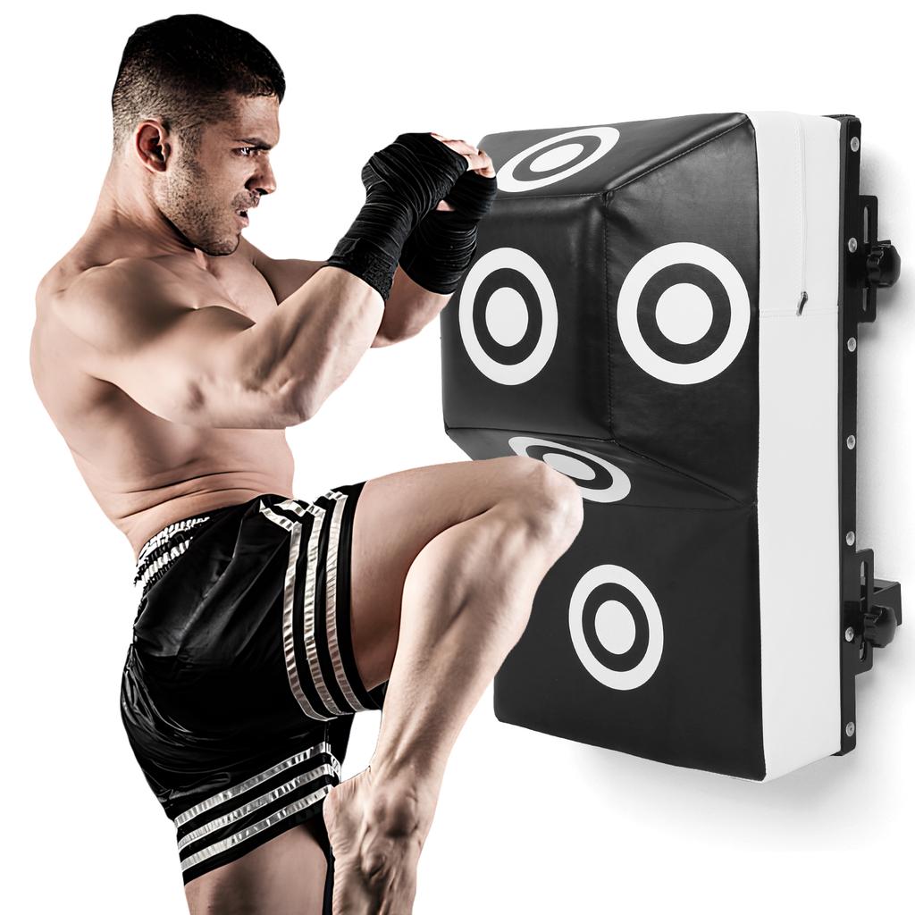 Wall Mount Uppercut Punching Target Heavy Sandbags High Density Foam Bar Boxing Bag for Bedroom Living Room Gym Office Apartment