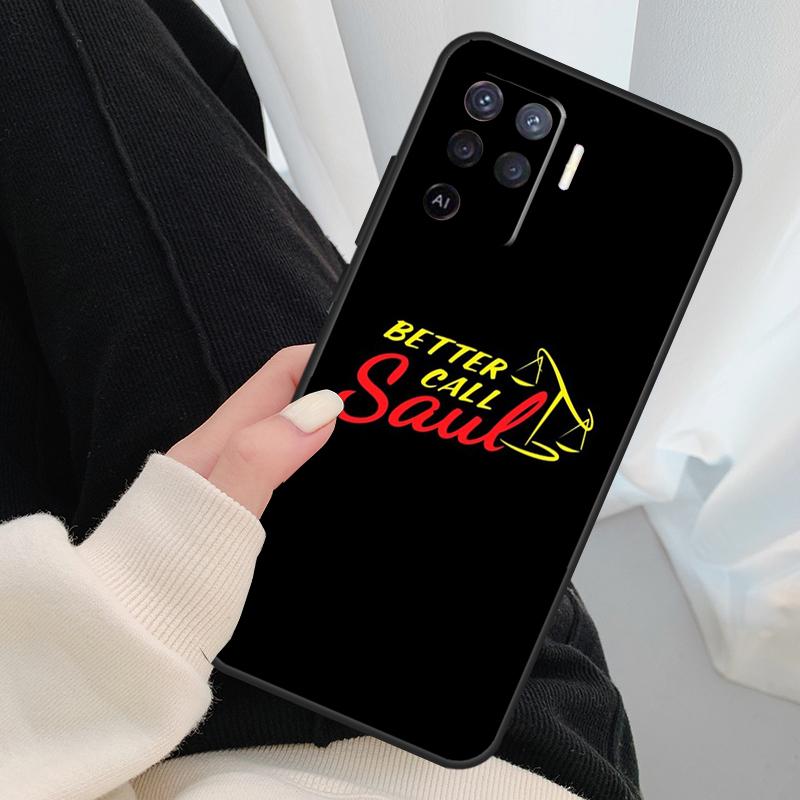 Better Call Saul Case For Oppo A40 A60 A80 A5 Pro A15 A16 A17 A57 A77 A94 A74 A54 A76 A96 A18 A38 A58 A78 A98